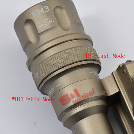 QD SureFire M952V Dual Output LED Weapon Flashlight HT